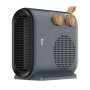 Swan Nordic Fan Heater Slate Grey 1800W