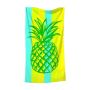 Tropical Pineapple Velour Beach Towel