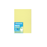 Butterfly A4 Pastel Board 10S Yellow