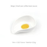 Coffee Accessories Coffee Bean Measuring Tray Bean Beige