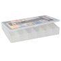 Storage Box 101 Uses Bpa-free Plastic 2 Pack Opaque