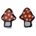 Ceramic Mosaic Mushroom Inserts 2 Piece 2.5CM