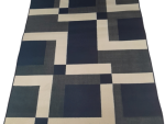Smte 200CM By 150CM Modern 3D Geometric Design Rug -FF8 With Keychain