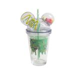 Ice Cream Inspired 450ML Double Wall Cup Clear