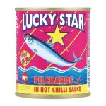 Lucky Star Pilchards In Chilli 215G
