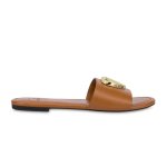 Heart Logo Sandals -camel