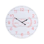 Shabby Elegance – Xoxo 55CM Wall Clock – White & Pink
