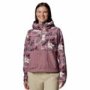 Ladies Spire Valley Printed Windbreaker - 2XL Fig Pasteled Fig