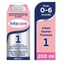 Infacare Stage 1 Infant Starter Formula 200ML