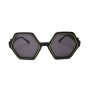 Hex Primo Sunglasses In CR39/BLACK - Large