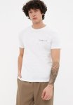 Slim Fit Printed T-Shirt - White