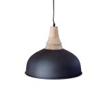 Black Iron Light With Wood Finish 39CM was R1799