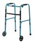 Dis-chem Walker Foldable Front Wheel Blue Boxed