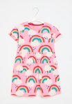 PoP Candy Rainbow Print Dress - Pink