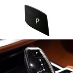 Car Gear Lever Auto Parking Button Letter P Cap For Bmw G Chassis Series Left Driving Black