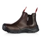Austra Chelsea Boots Brown Steel Toe & Midsole