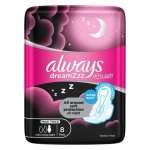 Always Dreamzzz Airy Soft Maxi Thick Pads 8 Pack