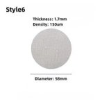 Coffee Accessories Coffee Filter Screen Stainless Steel 58MM-1.7MM