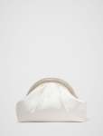Shayla Shiny Frame Clutch - 0 Ivory