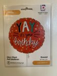 Yay It’s Your Birthday Foil 18 Inch