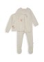 Hello Beautiful Knit Cardigan & Sleepsuit Set