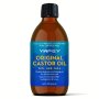 300ML Cold Pressed Castor Oil For Hair Eyebrows & Eyelash Softer Skin & Face Care In Glass Bottle