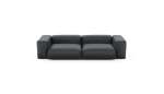 Two Module Sofa - Velvet - Dark Grey - 272CM X 115CM