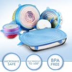 Silicone Stretch Lids 6PK