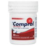 Compral Pain Relief Tablets 50 Pack