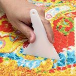 1PC Diy Diamond Painting Repair Tool Kit - Basic Style Non-powered Plastic Material Alignment & Art Restoration Accessory For Cr