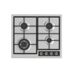 Falco FAL-SSGH-60 Gas Hob - 60cm - Stainless Steel