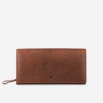 BRANDO Jamie Large Purse Brown