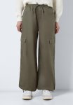 Pinar N w Cargo Tie Pant - Crocodile Solid