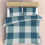 Soft Touch Essentials DUVET COVER SET - Texture Grid - 3 4 150 X 200CM