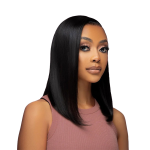 13X4 Straight Wig - Glueless Brazilian Human Hair 16 Inch