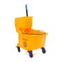 36L Side-press Mop Wringer Bucket Trolley