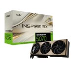 MSI Geforce Rtx 5070 Inspire 3X Oc 12GB Graphics Card - RTX5070INSPIRE3XOC12GB