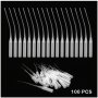 100pcs Professional-Grade CA Glue Tips Glue Micro-Tips Plastic Glue Bottle Tips Glue Extender Precision - Perfect For Hobbies Handmade Crafts & Lab Dispensing