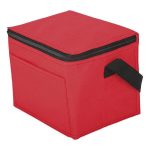 6 Can Cooler With Foil Liner And Pocket Non-woven Foil Linin