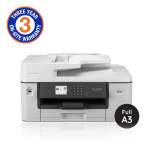 Brother A3 Inkjet 4-IN-1 With Double-sided Printing Wireless Networking Capabilities 3YR Onsite - MFC-J3540DW