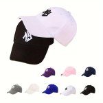 Letter Embroidered Baseball Cap For Men And Women Couple Hat Outdoor Sun Hat For Fishing Mountaineering