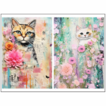CAT Tear Resistant Deco Print Playful