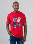 Match Box Tee - Red - Red XXL