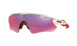 Oakley Radar EV Path Prizm Road in Polished White