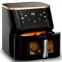 Silver Crest 8L Air Fryer With Visual Window XXXL Capacity 4-IN-1 Cooking Presets