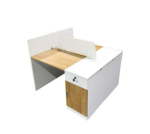 Gof Furniture - Merge Two-seater Workstation