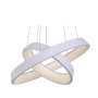 Jupiter 2 Ring Pendant Light White