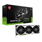 Msi Geforce Rtx 4070 Ventus 3X E 12GB Oc Graphics Card