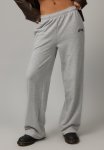 Graphic Straight Leg Trackpant - Grey Marle ny Phantom