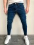 Men's Casual Skinny Fit Jeans Men's Versatile Lightweight Comfy Denim Pants For All Seasons